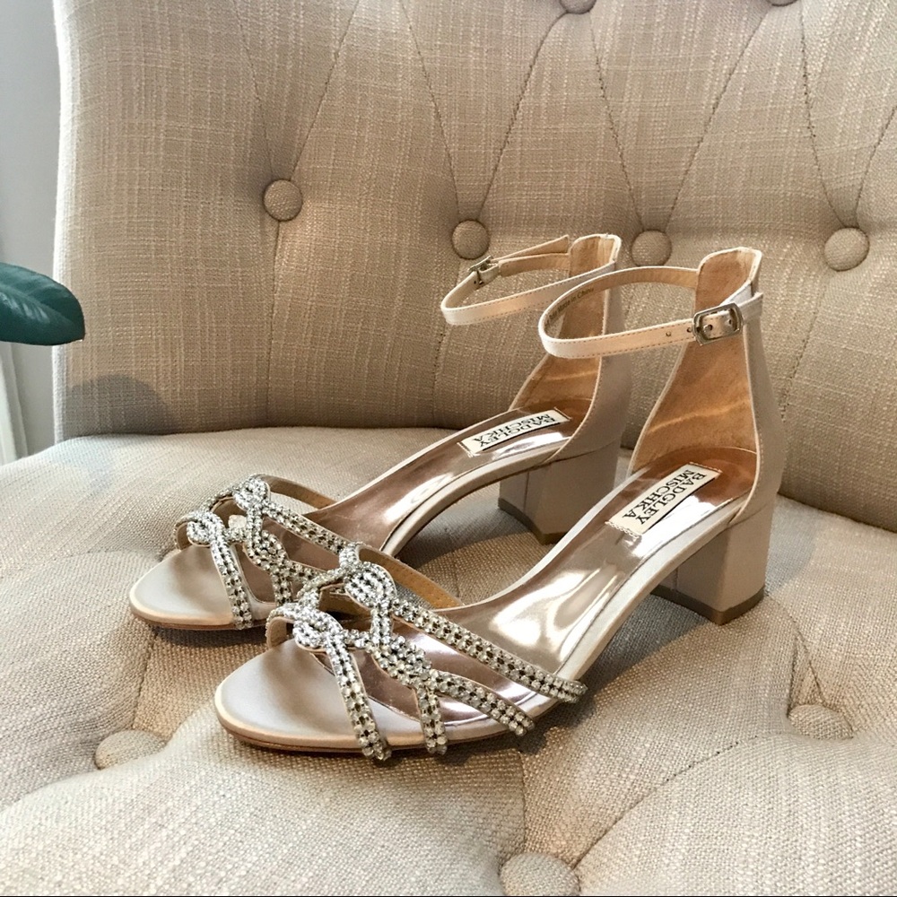NWT Badgley Mischka Sonya Wedding Heels